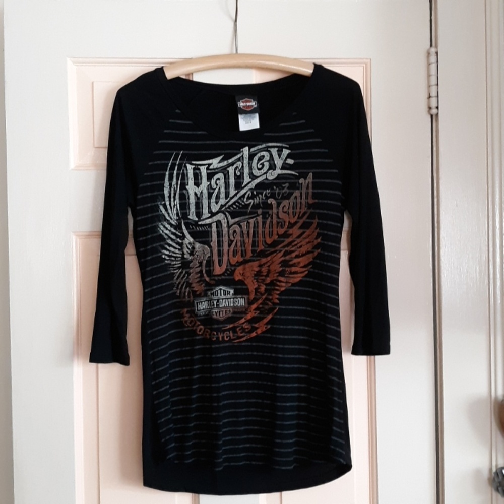 Harley davidson ladies shirt medium
